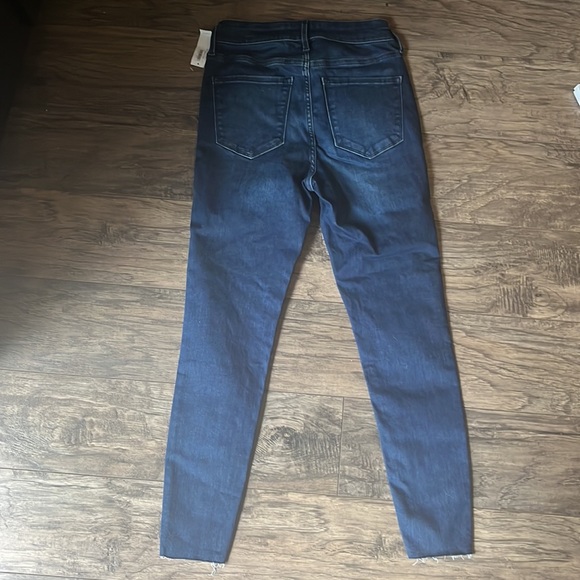 NEW Blue denim Lycra skinny high rise jeans - Picture 5 of 6